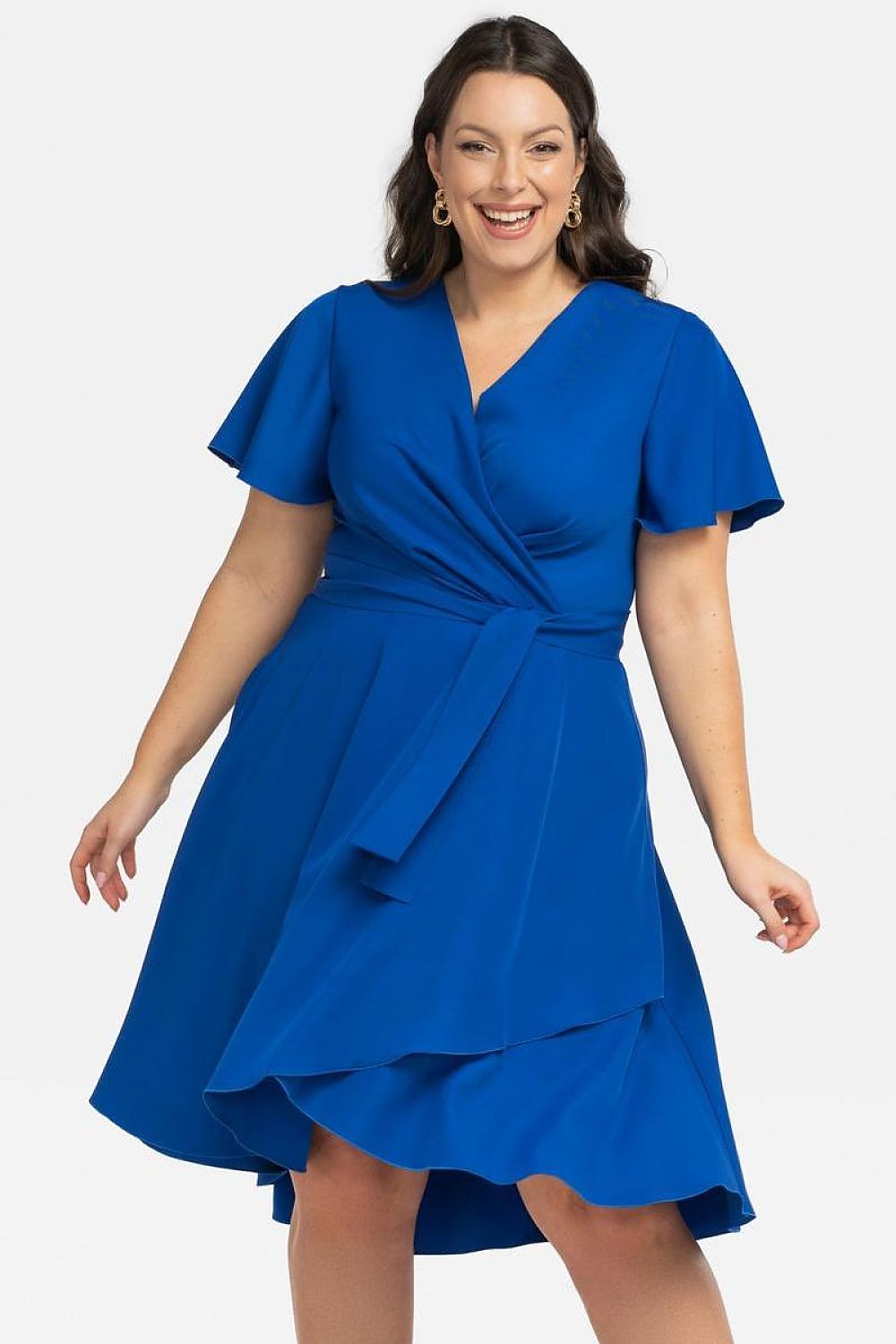 Plus size dress model 196887